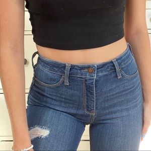 Hollister high rise jean leggings